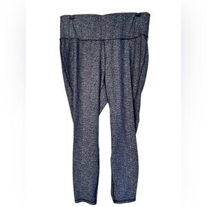 Lane Bryant Livi marled gray leggings, size 14/16